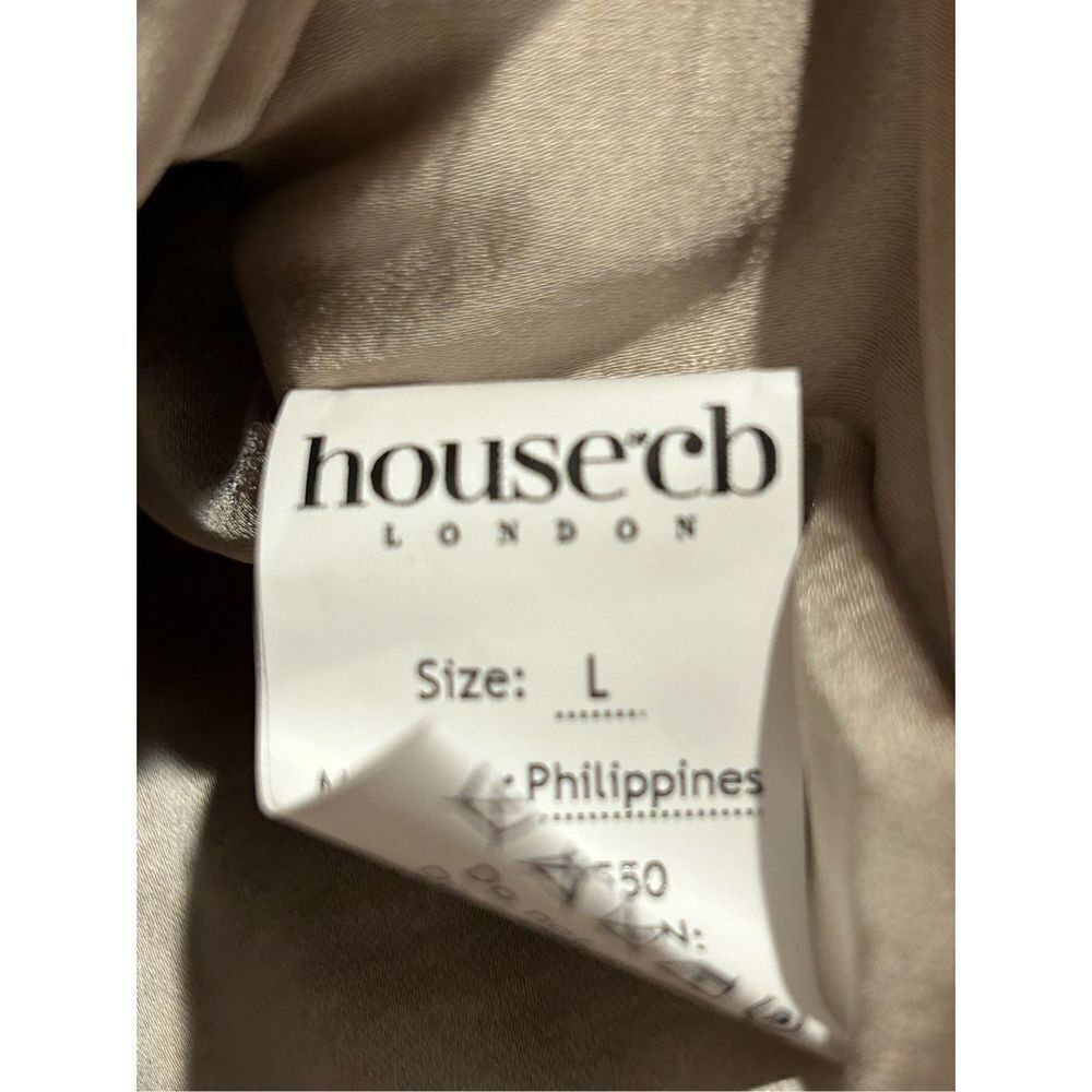House OF CB Sweetheart Neck Bustier Top Women's Chantal Sand Size Large - Picture 11 of 13
